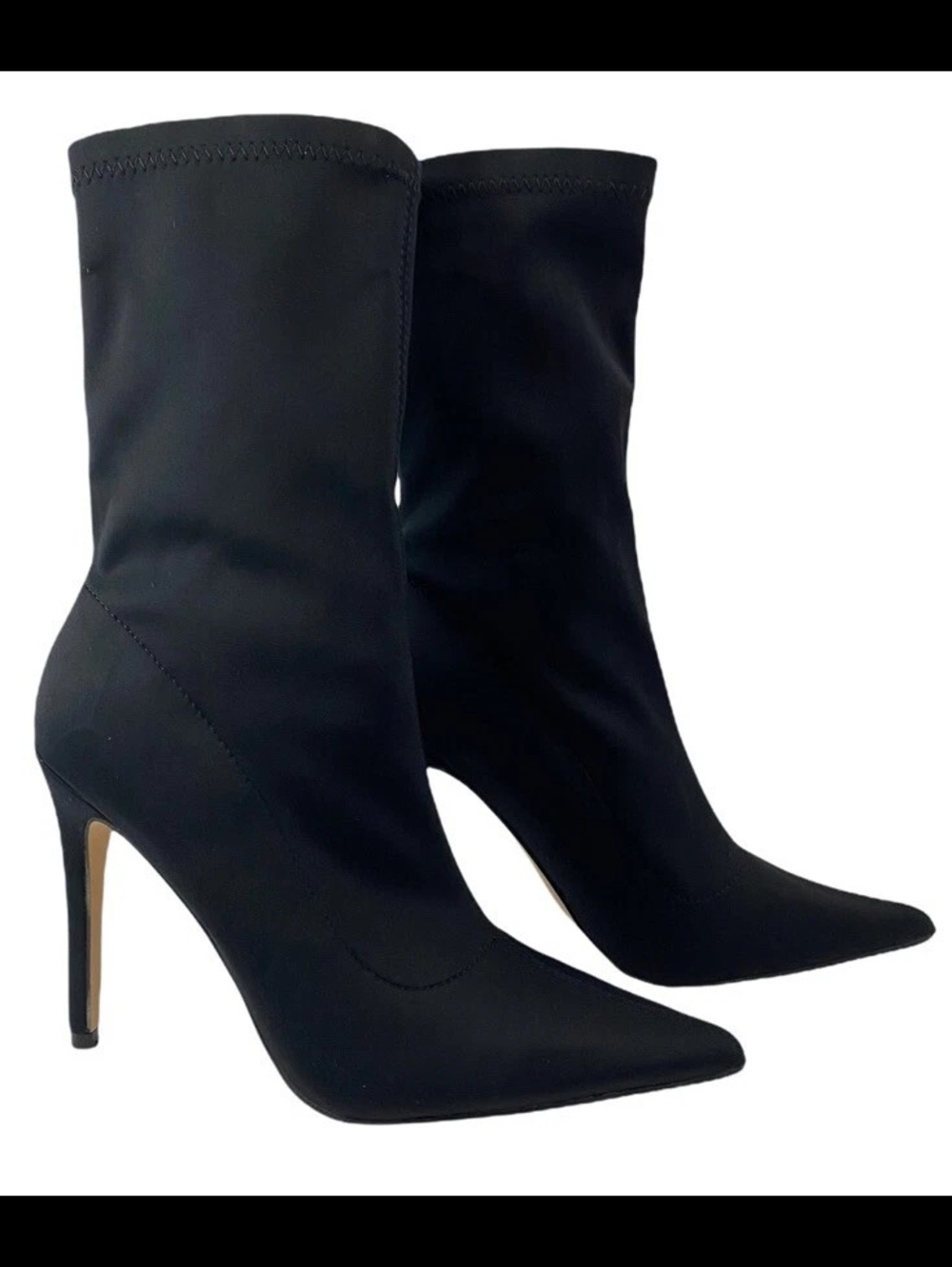 Kitulandi Black Heeled Ankle Boots — Sleek Women's Dress Boot